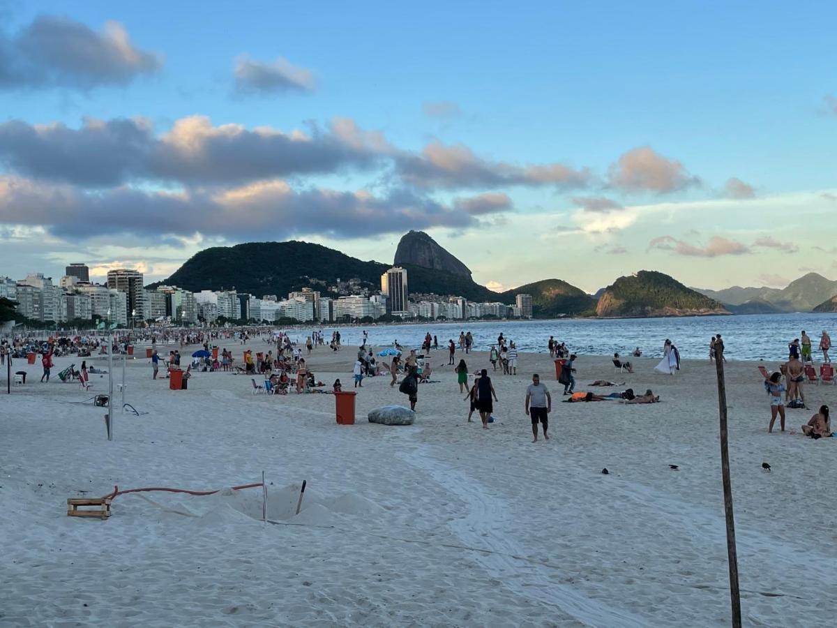 ריו דה ז'ניירו Apartamento Beira-Mar No Coracao De Copacabana! מראה חיצוני תמונה
