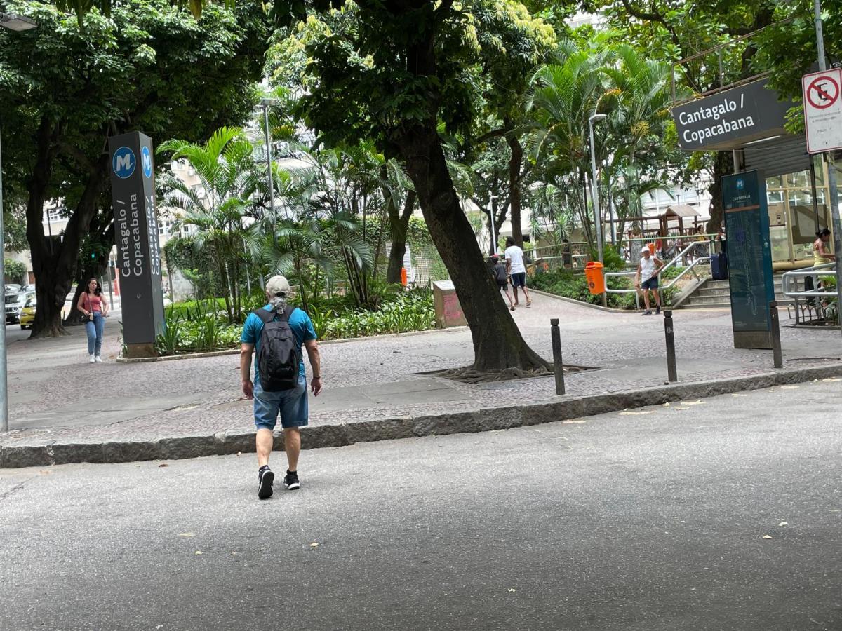 ריו דה ז'ניירו Apartamento Beira-Mar No Coracao De Copacabana! מראה חיצוני תמונה