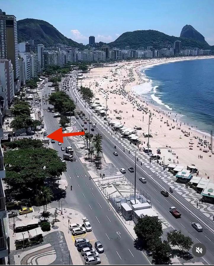 ריו דה ז'ניירו Apartamento Beira-Mar No Coracao De Copacabana! מראה חיצוני תמונה