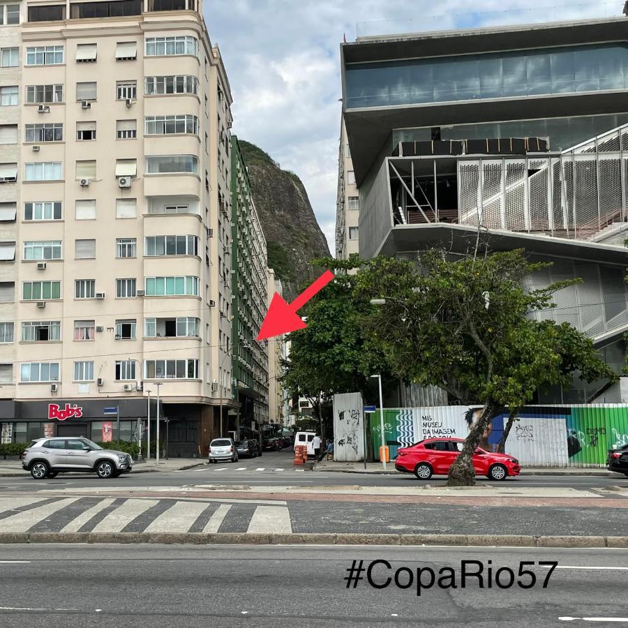 ריו דה ז'ניירו Apartamento Beira-Mar No Coracao De Copacabana! מראה חיצוני תמונה