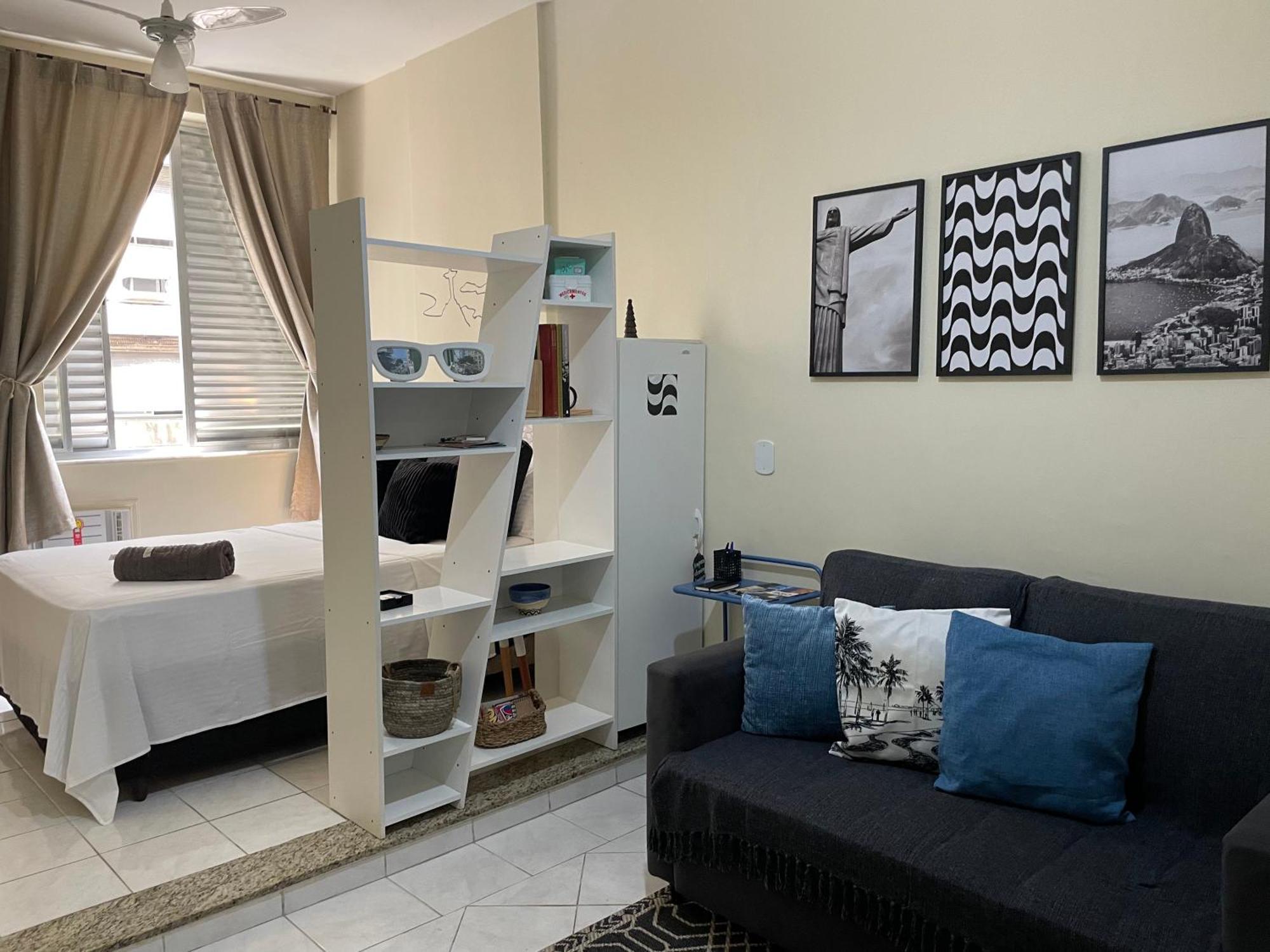 ריו דה ז'ניירו Apartamento Beira-Mar No Coracao De Copacabana! מראה חיצוני תמונה